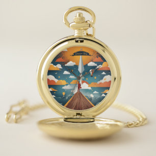 Stay Inspired – Motivational & Uplifting Designs Pocket Watch