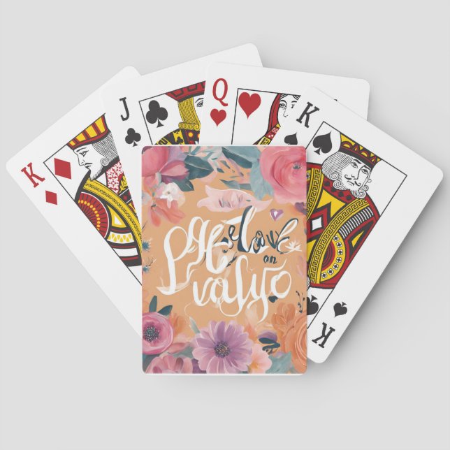 Stay Inspired – Motivational & Uplifting Designs Poker Cards (Back)