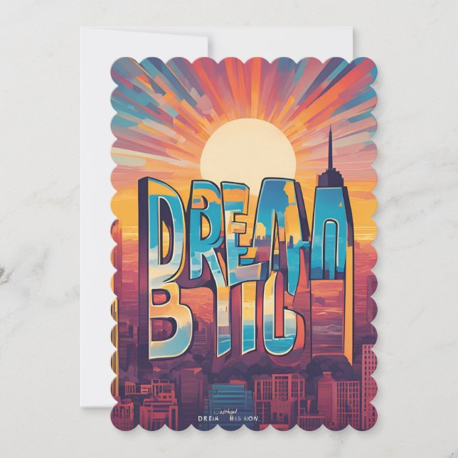 Stay Inspired – Motivational & Uplifting Designs Save The Date (Front)