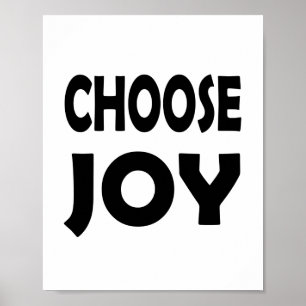 Stay Joyful Inspirational Happiness Poster