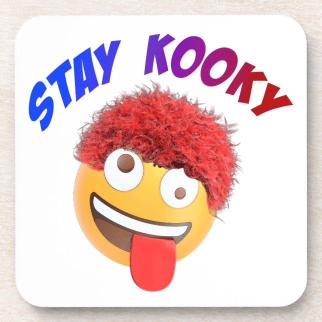 Stay Kooky Beverage Coaster (Front)