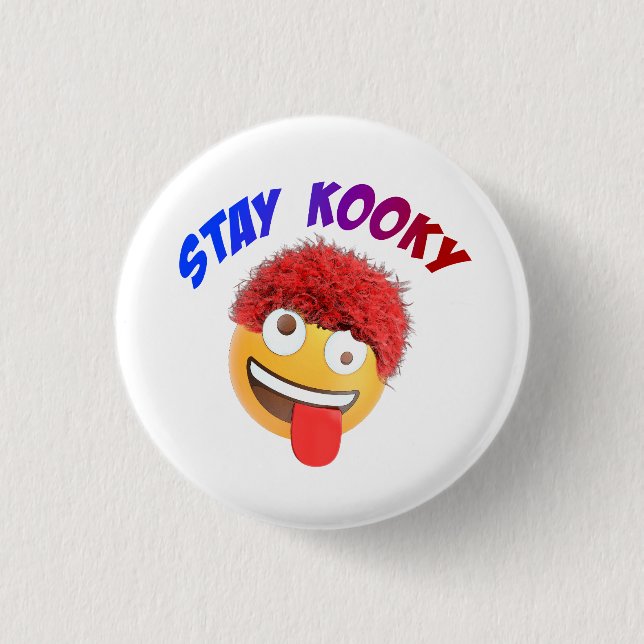 Stay Kooky Button (Front)