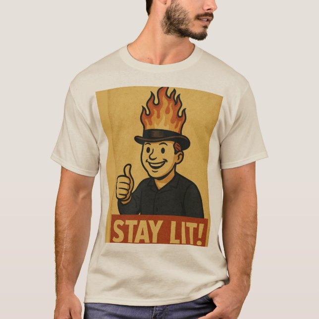 Stay Lit T-Shirt (Front)