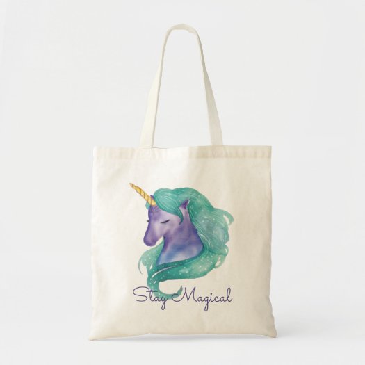 Stay Magical Watercolor Unicorn