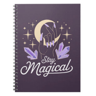 Stay Magical – Witchy Moon & Crystal Journal