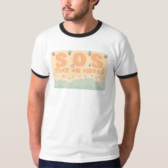 Stay On Shore T-Shirt (Front)