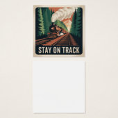 Stay On Track (Front & Back)