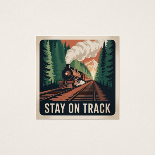 Stay On Track (Front)