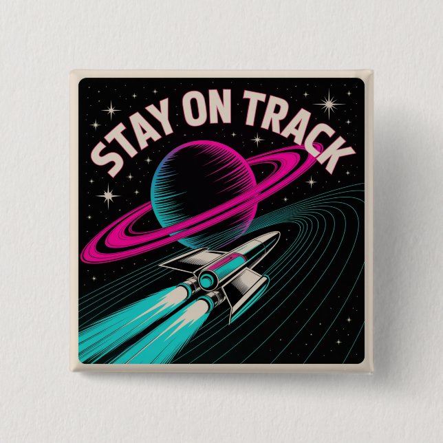 Stay On Track Button (Front)