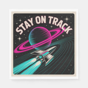Stay On Track Napkins
