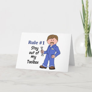 Stay Out of my Toolbox Card