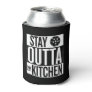 "Stay Outta the Kitchen" Pickleball Can Cooler
