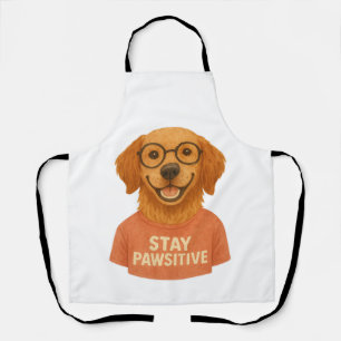Stay Pawsitive Apron