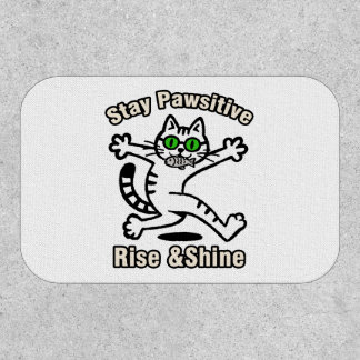 Stay Pawsitive Cat Patch