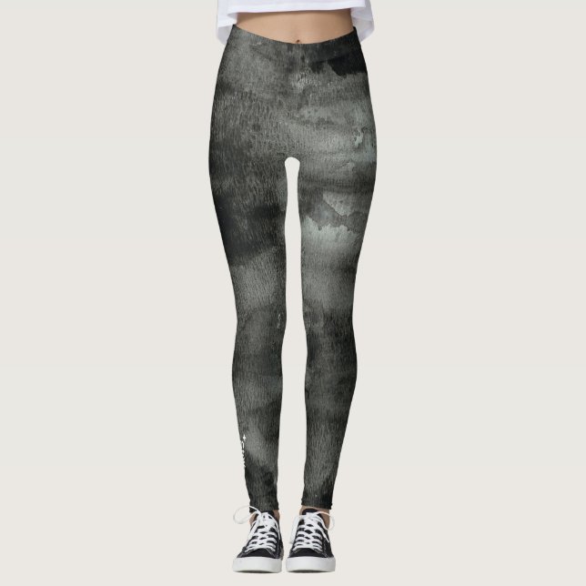 Stay Positive - Daily Motivation Leggings (Front)