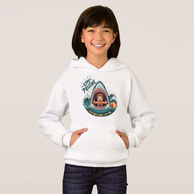 STAY POSITIVE: Everything's Going To Be Fine Hoodie (Front Full)