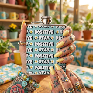 Stay Positive Flask