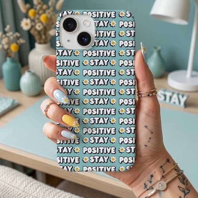 Stay Positive iPhone Case (Creator Uploaded)