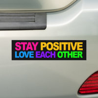 Positive - Bumper Sticker | 053