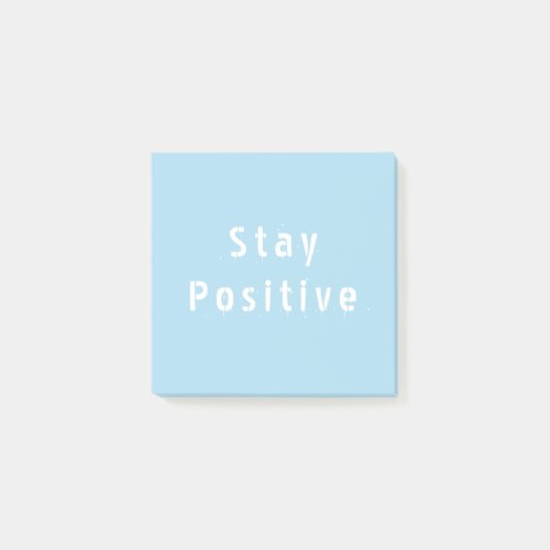 Stay Positive Motivational Post_it Notes