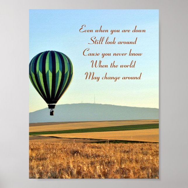 Stay positive posters (Front)