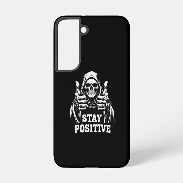 Stay Positive Samsung Galaxy Case (Back)