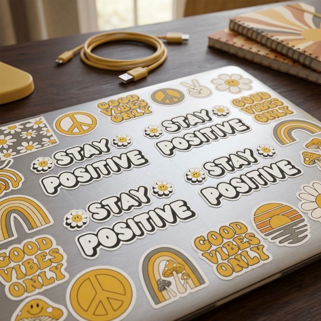 Stay Positive Sticker (Creator Uploaded)