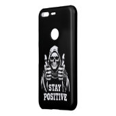 Stay Positive Uncommon Google Pixel Case (Back/Left)