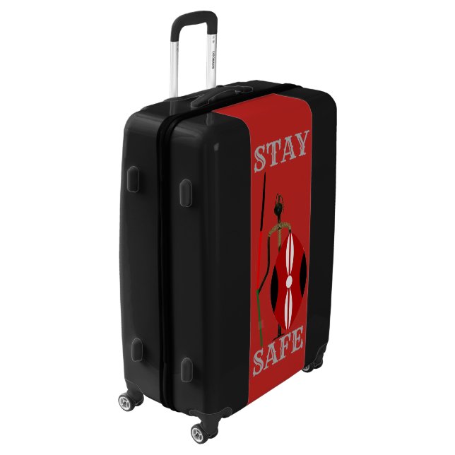 Stay Safe Africa Mara safe travel destination Luggage (Rotated Left)