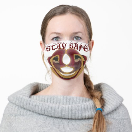 Stay Safe Now We will survive coronavirus COVID19 Adult Cloth Face Mask