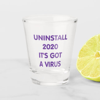 Stay Safe! Shot Glass
