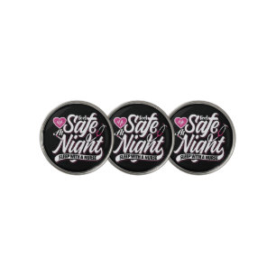 Stay Safe Sleep with a Nurse Golf Ball Marker