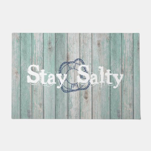 Stay Salty Beach Life   Doormat