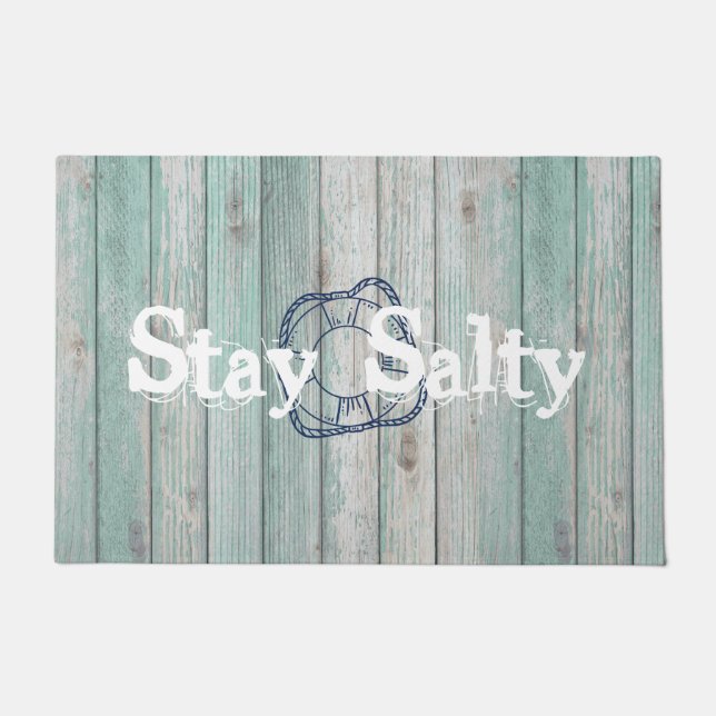 Stay Salty Beach Life   Doormat (Front)
