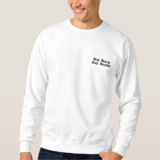 Stay Sharp Stay Humble – Men’s Embroidered Shirt