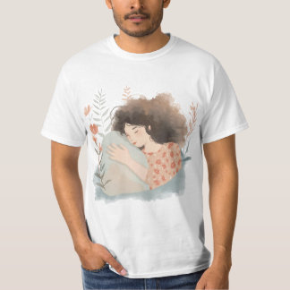 Stay Soft – Gentle Strength Aesthetic Art T-Shirt