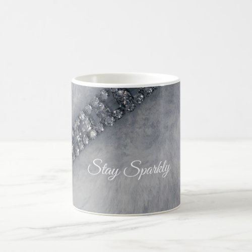 Stay Sparkly Diamonds and Fur Coffee Mug