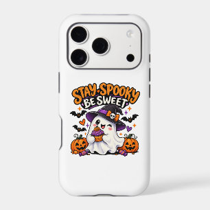 Stay Spooky Be Sweet Cute Ghost Halloween iPhone 17 Pro Case