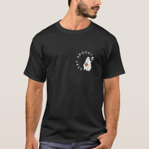Stay Spooky Boo Cute Ghost Halloween Spooky Season T-Shirt