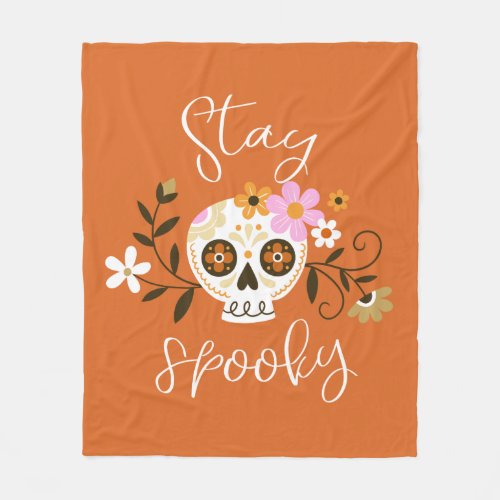 Stay Spooky Fleece Blanket