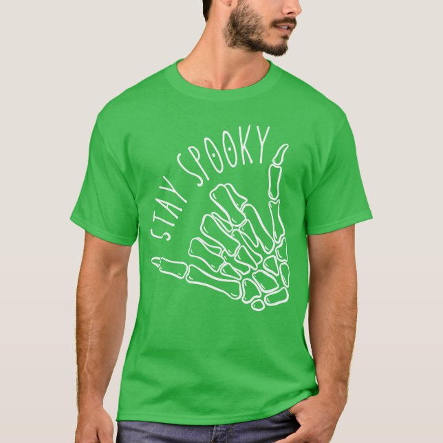 Stay Spooky for Halloween funny T-Shirt (Front)