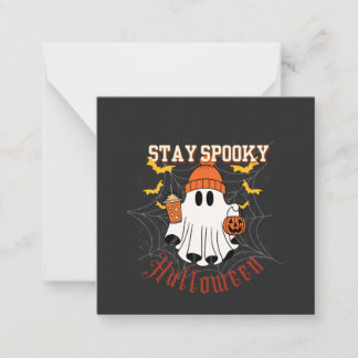 Stay Spooky Ghost Halloween Note Card