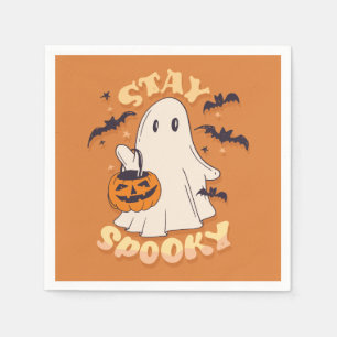 Stay Spooky Ghost Napkins