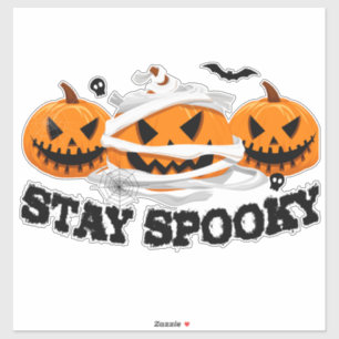 Stay Spooky Jack-O-Lanterns Sticker