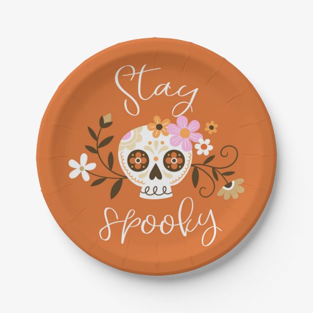 Stay Spooky Paper Plates (Front)