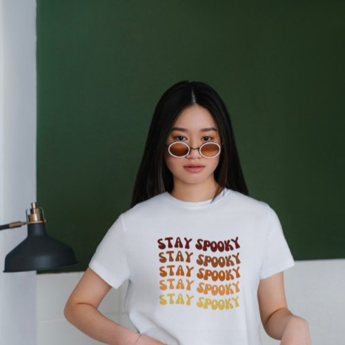 Stay Spooky pastel Halloween Spooky design  T_Shirt