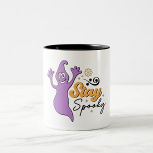 Stay Spooky Two-Tone Coffee Mug