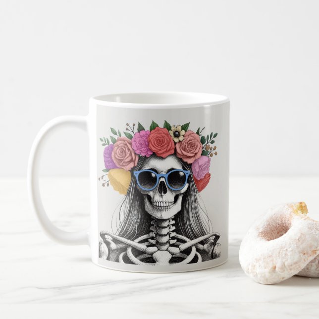 Stay Spooky Wild Child Coffee Mug (With Donut)