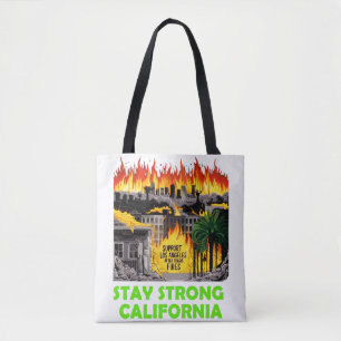 Stay strong California Tote Bag