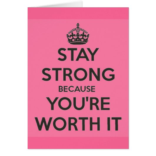 Stay Strong Cards (Front)